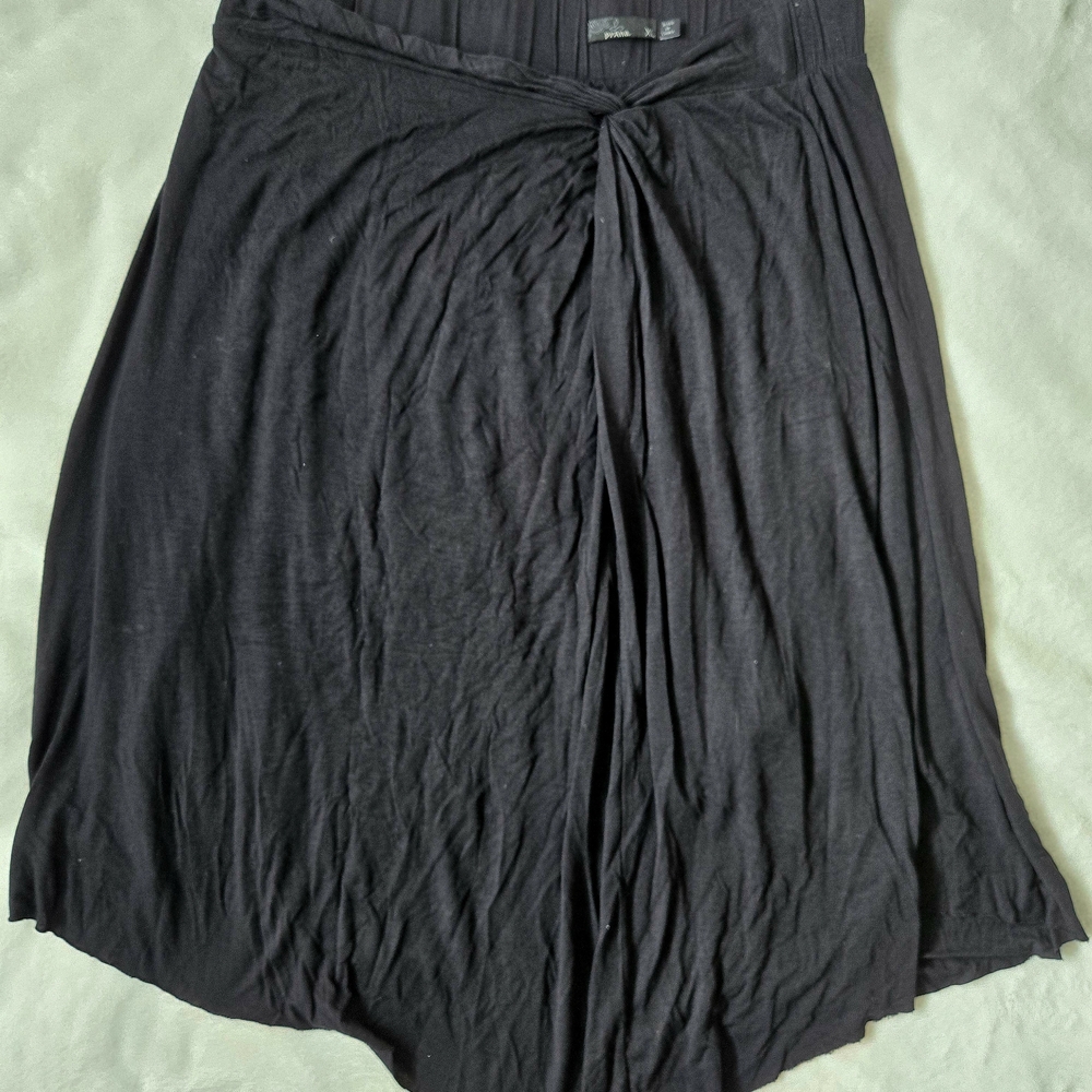 Prana Asymmetrical Black Skirt